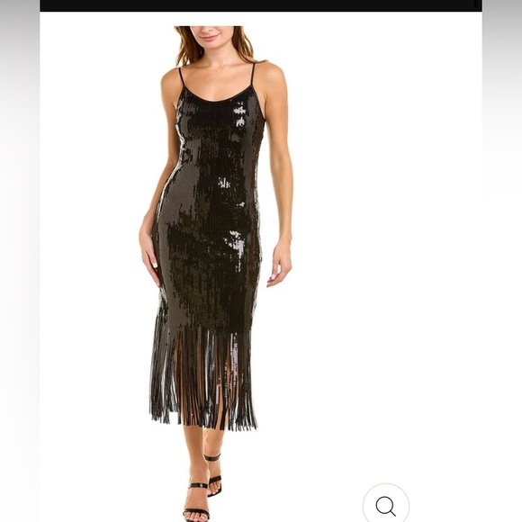 Lepore Dresses New Leporefunkytown Sequin Fringe